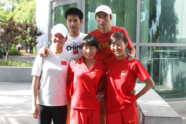 ���Ҿ��߶ӽ��й���ѵ���� ��ս�׶ذ��˻�